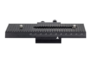 Camera slider for macrophotography.
