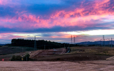 Construction Sunset, Brazil