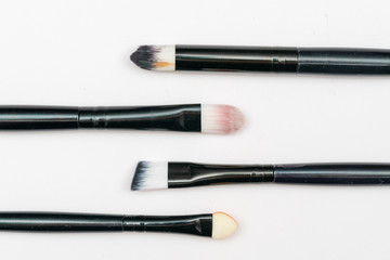 Fototapeta premium Set of Cosmetic Makeup brush close up
