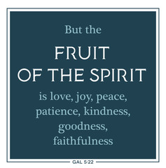 Fruit of the spirit