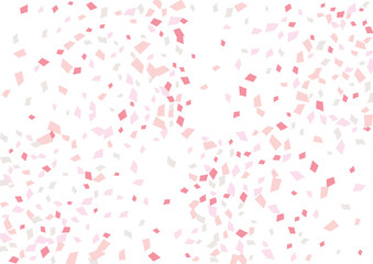 Festive color rectangle confetti background. Abstract frame confetti texture for holiday, postcard, poster, website, carnivals, birthday and children's parties. Cover confetti mock-up. Wedding card
