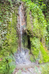 Cascades of the Huéznar River, tributary of the Guadalquivir, Seville, Spain