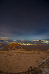 Zheleznovodsk from the top of Beshtau