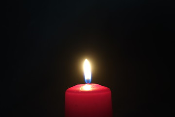 candle in the dark