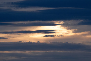 sunset sky