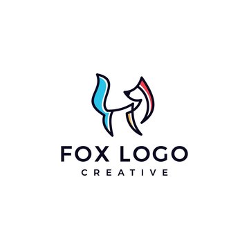 fok logo vector graphic design