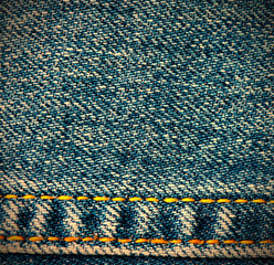 aged jeans background