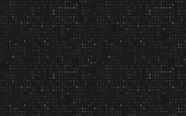 Abstract background with transparent stars, modern simple vector illustration