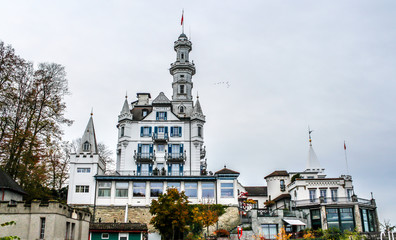 Beautiful architecture of Lucerne, Switzerland