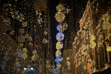Christmas Decorations in the Street