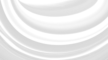 soft fabric abstract pattern semicircle curve ballon shape decorative white background