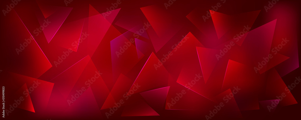 Aufkleber abstract background with triangles
