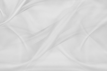 White silk fabric lines