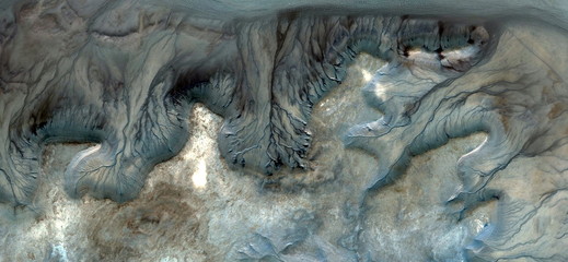 metastasis of the earth,,  abstract photography of the deserts of Africa from the air. aerial view...