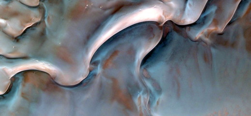 wind ceramics,  abstract photography of the deserts of Africa from the air. aerial view of desert...