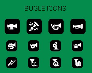 bugle icon set