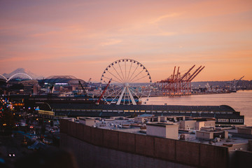 Obraz premium Seattle Water Landscape