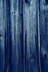 Fototapeta na wymiar Old rustic blue wood board texture.