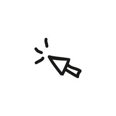 Cursor vector icon
