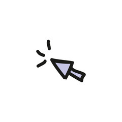 Cursor vector icon