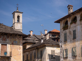 Plaza de Orta San Giulio, on the shore of Lake Orta