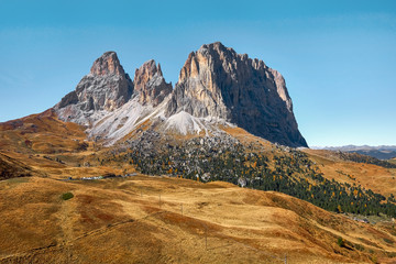 Dolomites, Italy, around the Sella massif
