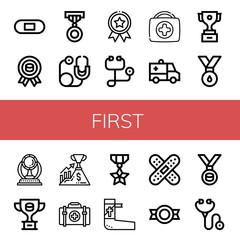 first icon set