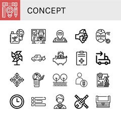 concept icon set