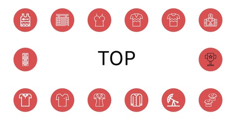 top icon set