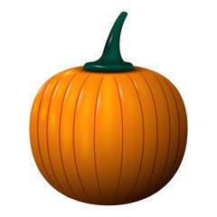 Isolated pumpkin image