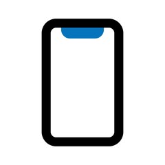 Glyph Cell icon isolated on background