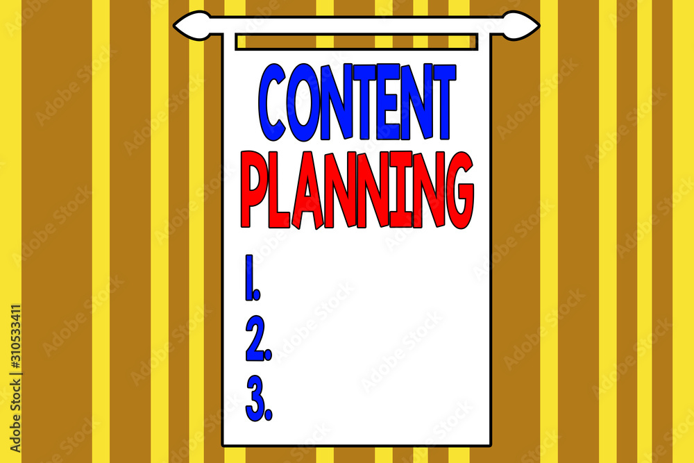Poster handwriting text writing content planning. conceptual photo establish a fluid workflow around the cr