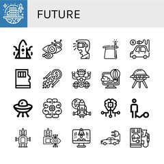 future icon set