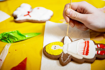 Gingerbread Cookie. Handmade. Gingerbread handmade.