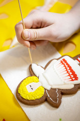 Gingerbread Cookie. Handmade. Gingerbread handmade.