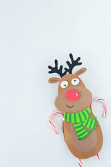 Child Christmas Reindeer Foam Craft