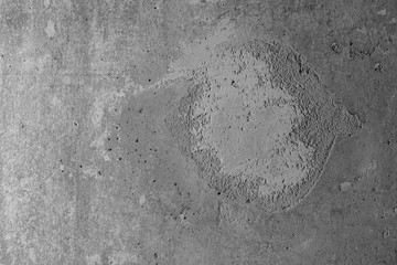 Abstract concrete texture gray background. Chips, cracks, pores in concrete