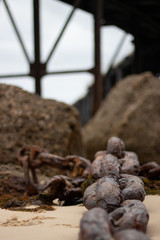Fototapeta premium Chained pier