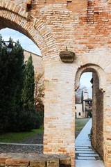 Cordovado, a medieval village near Tagliamento River, in Friuli-Venezia-giulia, wich belong to Borghi più Belli d'Italia