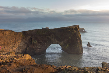 Views from Dyrhólaey in the south of Iceland