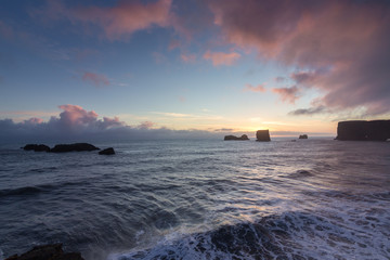 Reynisfjara beach in the south of Iceland