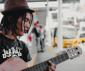 Musico callejero