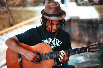 Musico callejero