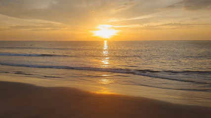 Obraz premium sunset on beach