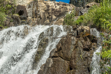 Splashing Over Rocks