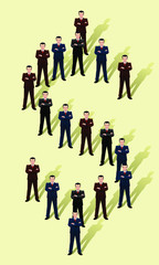 businessman dollar sign