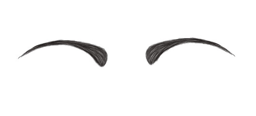 Eyebrows Hand Drawn