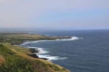 Fototapeta na wymiar hawaiian coast 