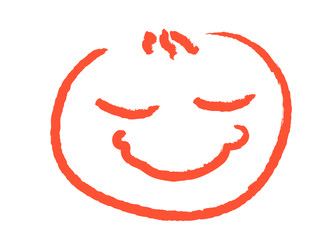 リラックスした顔