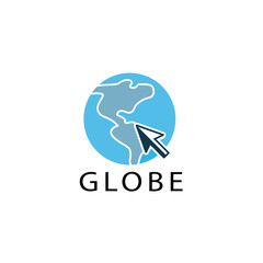 globe icon, logo